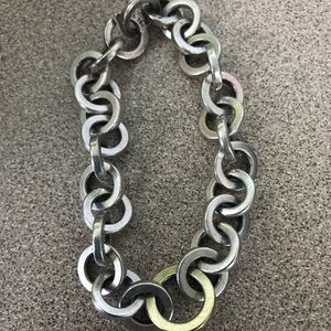 Tiffany charm link bracelet